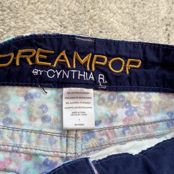 Cynthia Rowley colored jeans with sequin print - Picture 3 of 3